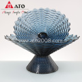 ATO Crystal Fruit Glass Plate Snack Fruit Plate